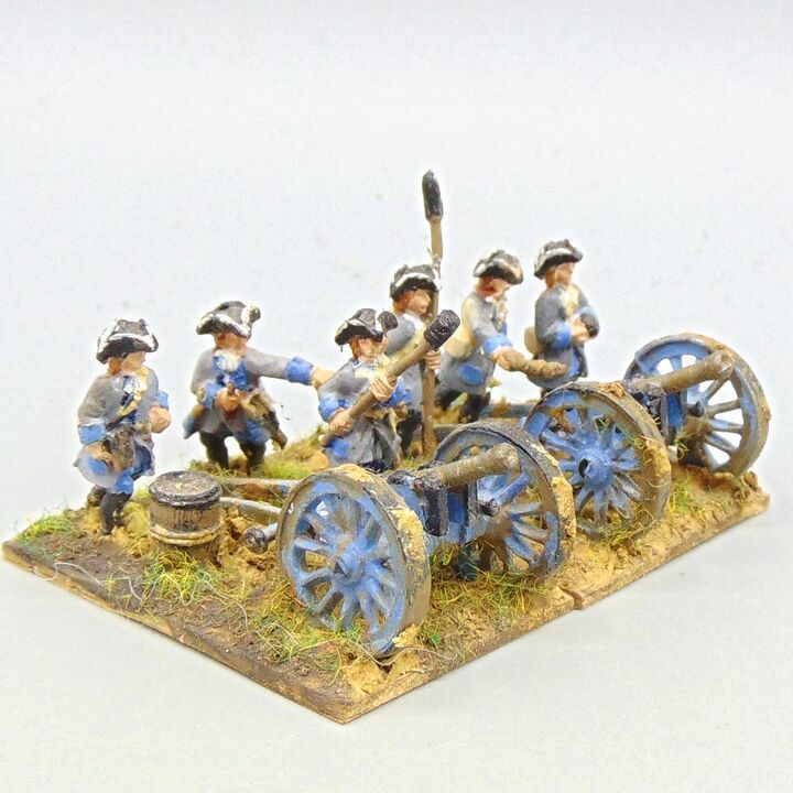 Grade E, Dixon Miniatures - WSS - Bavarian Light Artillery