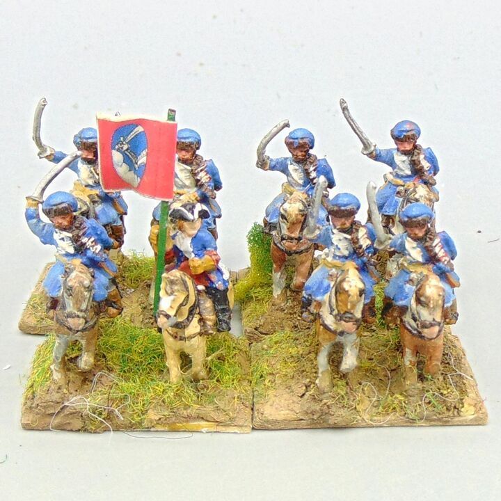 Grade E, Dixon Miniatures - WSS - Bavarian Light Cavalry Unit Grade E, Dixon Miniatures - WSS - Bavarian Light Cavalry Unit