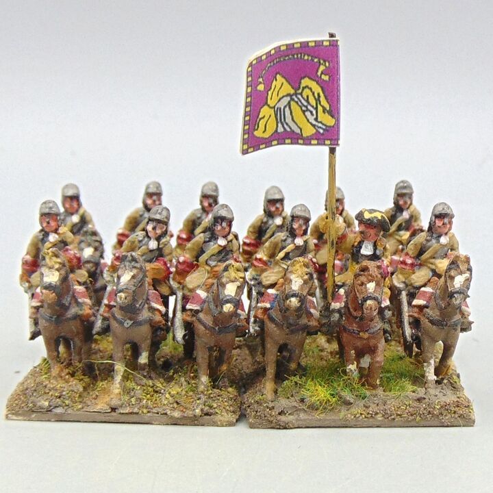 Grade E, Dixon Miniatures - WSS - Austrian (?) Cuirassiers Unit Grade E, Dixon Miniatures - WSS - Austrian (?) Cuirassiers Unit