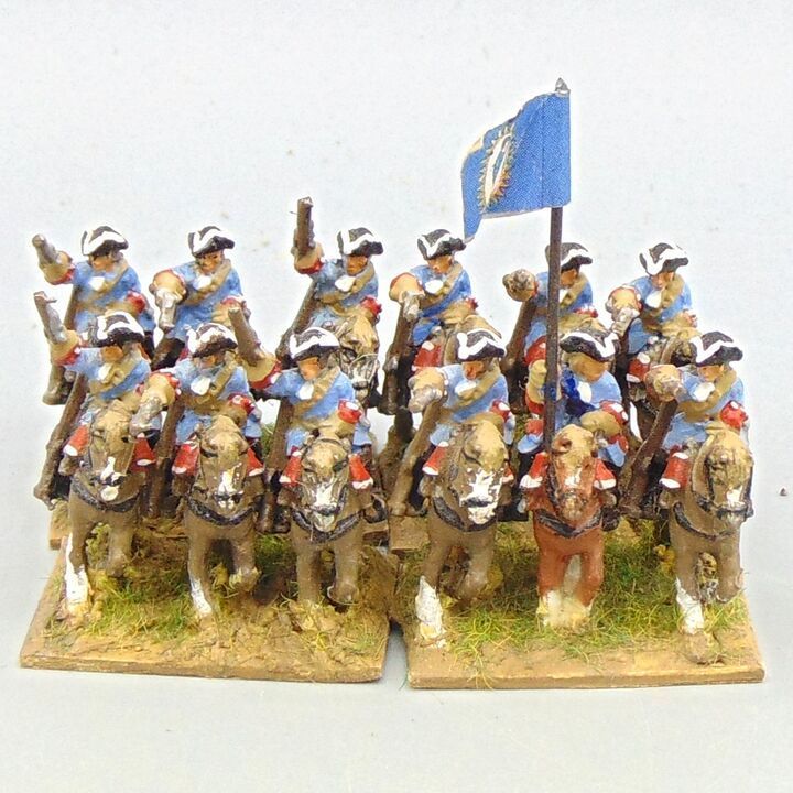 Grade E, Dixon Miniatures - WSS - Bavarian Cavalry Unit