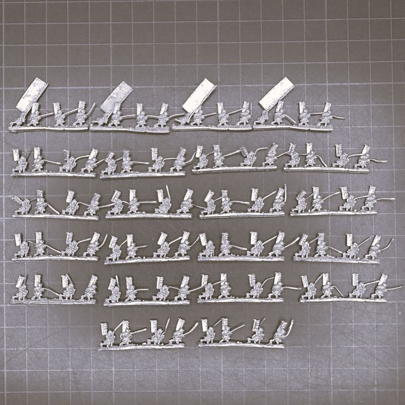 Baccus 6mm Ltd, Feudal Japan - Samurai on foot, Charging