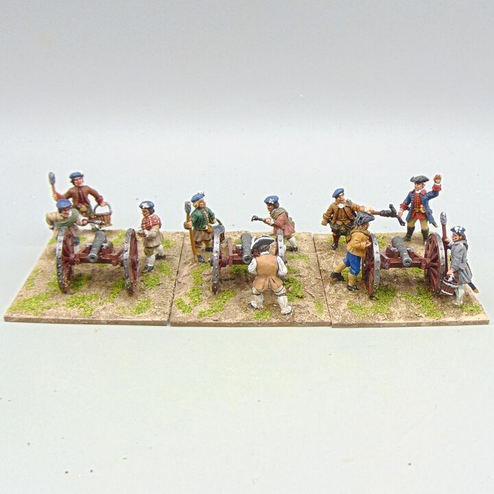 Grade C - Front Rank Miniatures - Jacobite Rebellions - Jacobite Light Artillery Battery