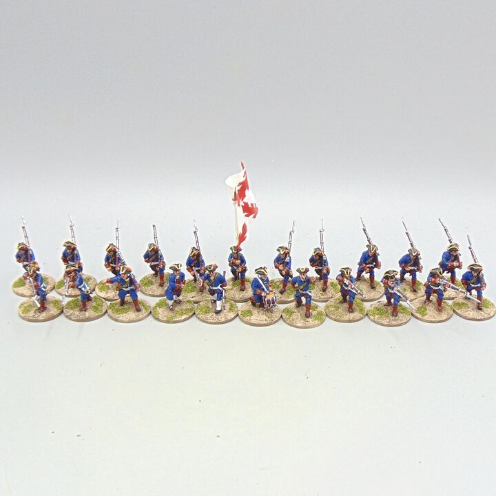 Grade D - Unidentified Manufacturer - Mid/late C18th - Spanish Infantry Unit