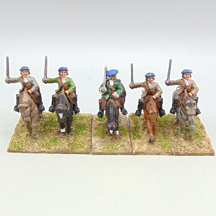 Grade D - Front Rank Miniatures - Jacobite Rebellions - Jacobite Lowland Cavalry