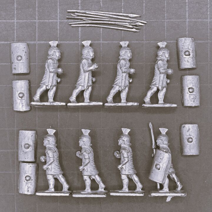 Minifigs, Early Imperial Roman: Legionaries in Segmenta Armour