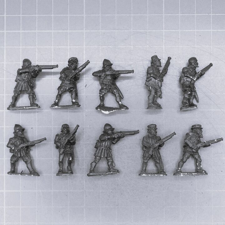 Wargames Foundry, Renaissance Spanish: Arquebusiers Wargames Foundry, Renaissance Spanish: Arquebusiers