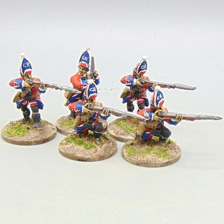 Grade D - Front Rank Miniatures - 1745 Jacobite Rebellion - Government Grenadiers
