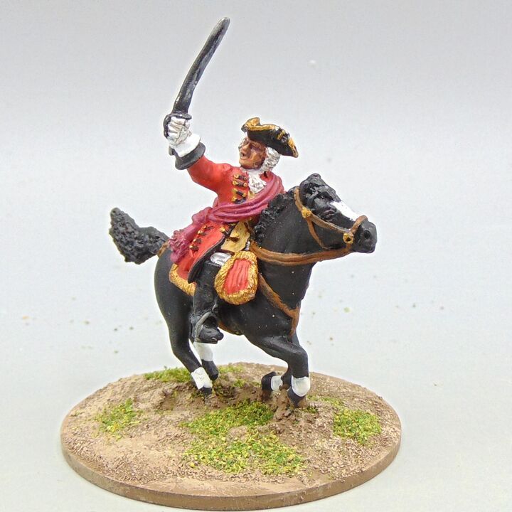 Grade D - Front Rank Miniatures - 1745 Jacobite Rebellion - Government Lt General Henry Hawley