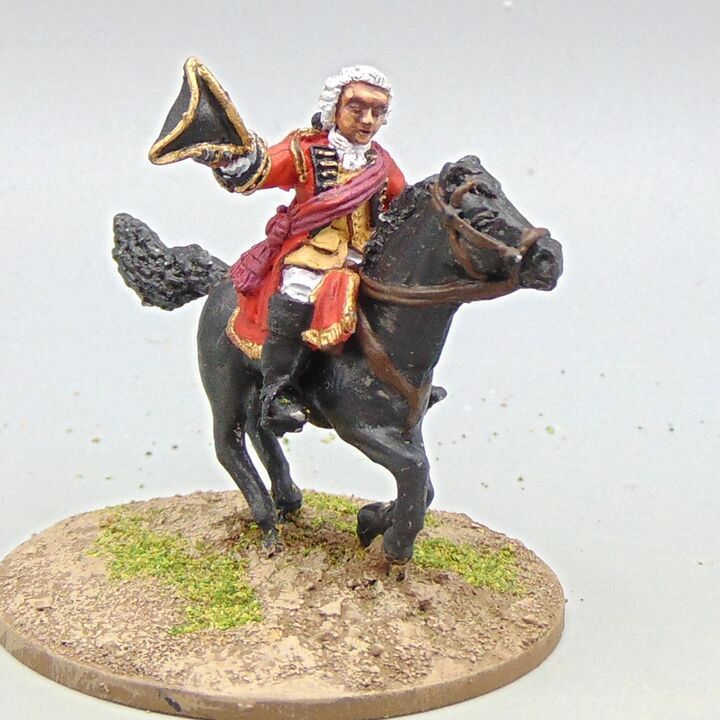 Grade D - Front Rank Miniatures - 1745 Jacobite Rebellion - Government Lt General George Howard