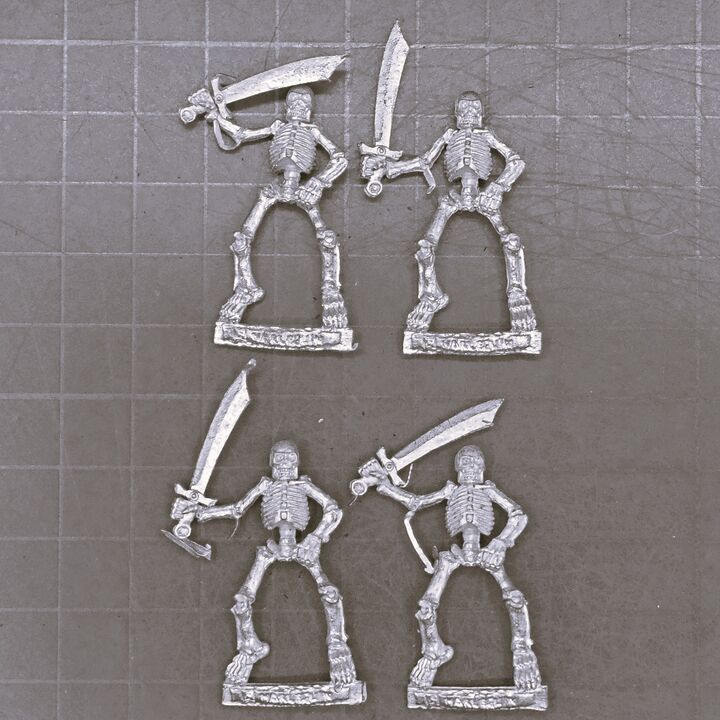 Black Tree Design, Fantasy: Skeleton Cavalry with Swords - No Horses