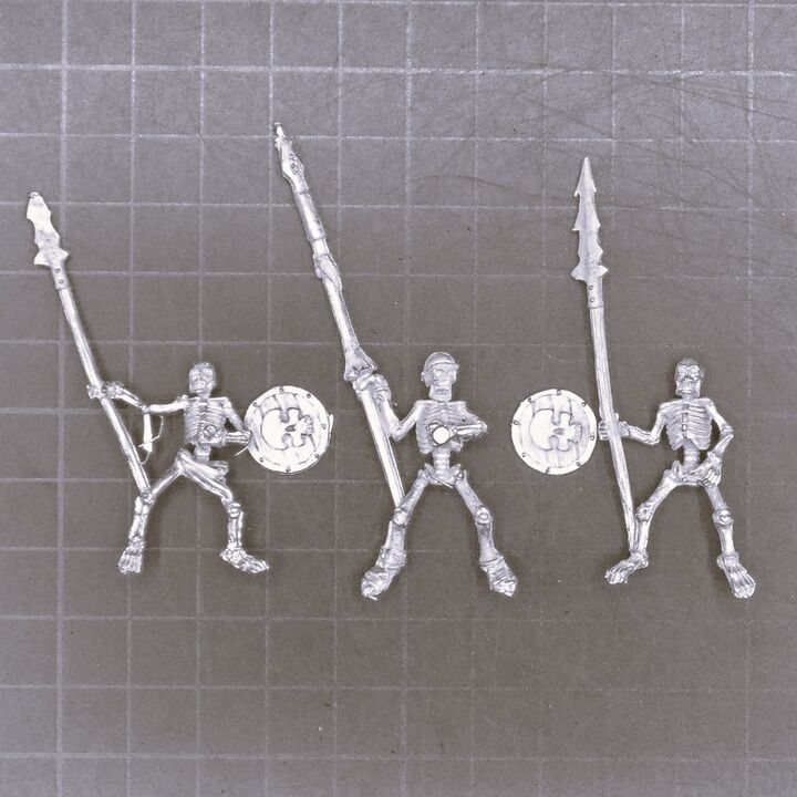 Black Tree Design, Fantasy: Skeleton Cavalry with Spears - No Horses