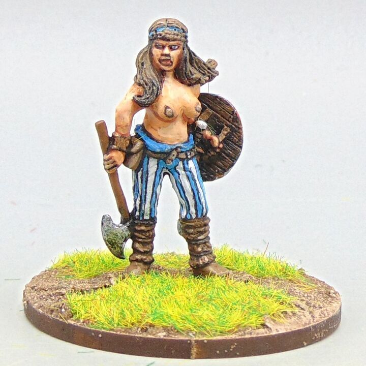 Grade C - Belt Fed Gaming - Dark Ages - Viking Shieldmaiden