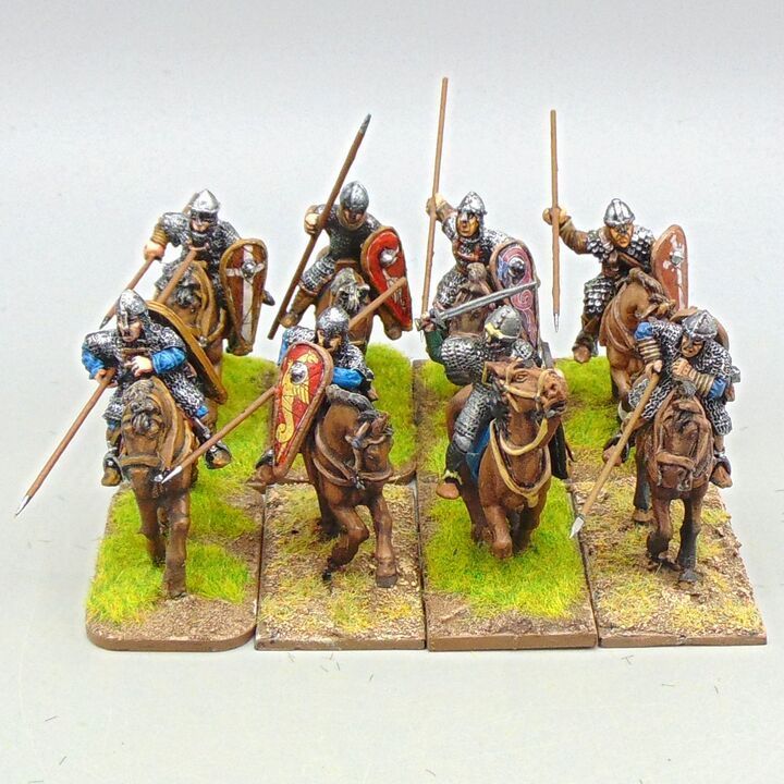 Grade C - Wargames Foundry - Dark Ages - Mounted Norman Knights