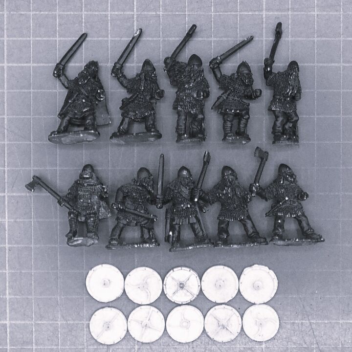 Wargames Foundry, Dark Ages: Viking Hirdmen