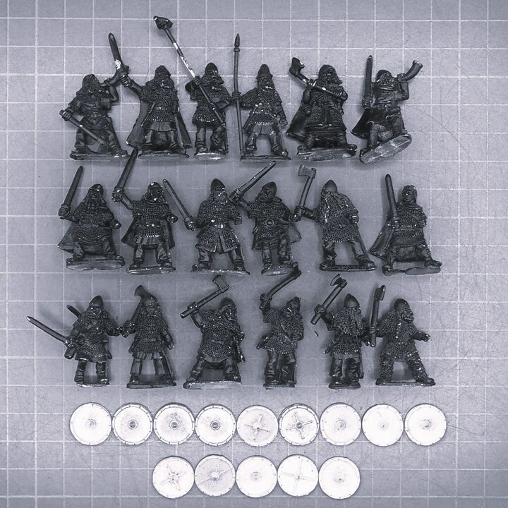 Wargames Foundry, Dark Ages: Viking Hirdman Unit