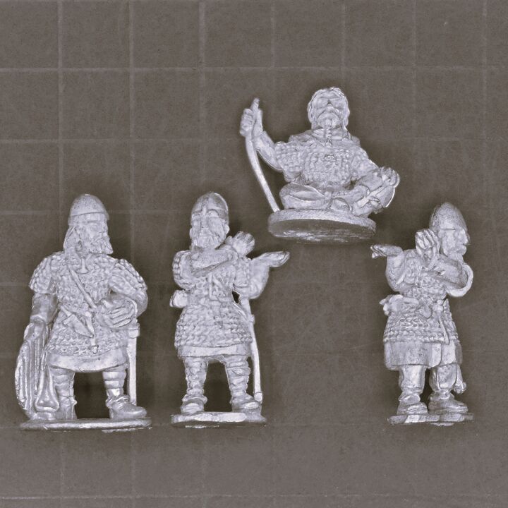 Shieldwall Miniatures, Dark Age: Viking Warlord, Ivar the Boneless Vignette