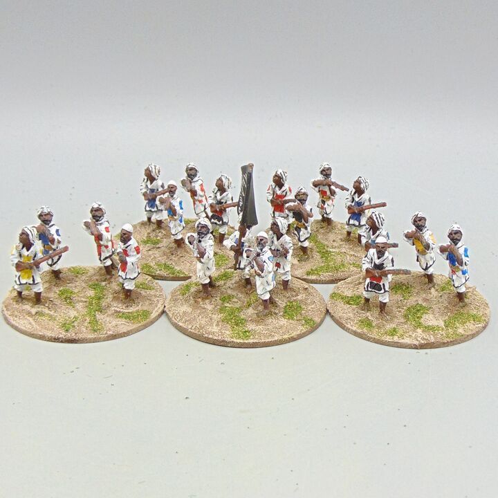 Grade D - Connoisseur Figures - Mahdist War - Ansar Warrior Unit with Rifles