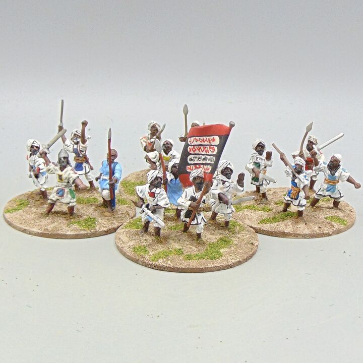 Grade D - Connoisseur Figures - Mahdist War - Ansar Warrior Unit Grade D - Connoisseur Figures - Mahdist War - Ansar Warrior Unit
