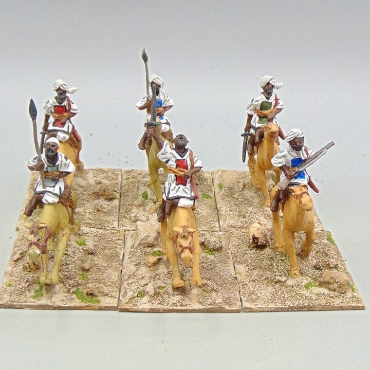 Grade D - Connoisseur Figures - Mahdist War - Ansar Warriors on Camels Grade D - Connoisseur Figures - Mahdist War - Ansar Warriors on Camels