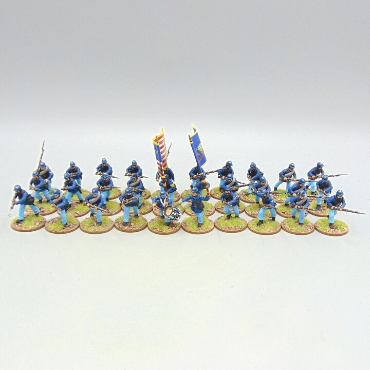 Grade D - Perry Miniatures - ACW - Union Infantry Unit