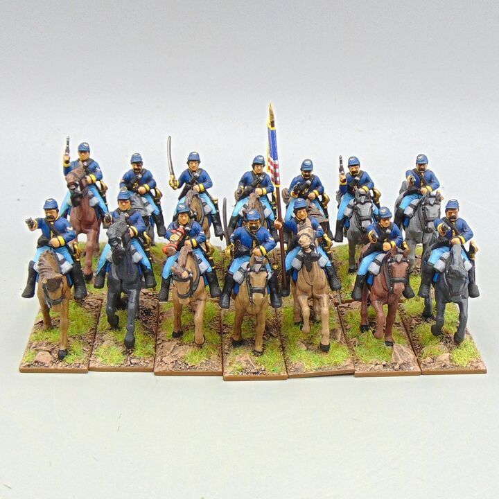 Grade D - Perry Miniatures - ACW - Union Cavalry Unit