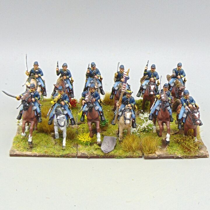 Grade C - Perry Miniatures - ACW - Union Cavalry Unit