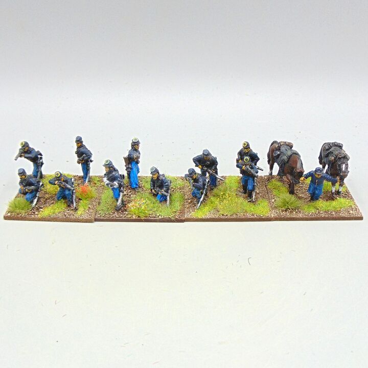 Grade D - Perry Miniatures - ACW - Dismounted Union Cavalry