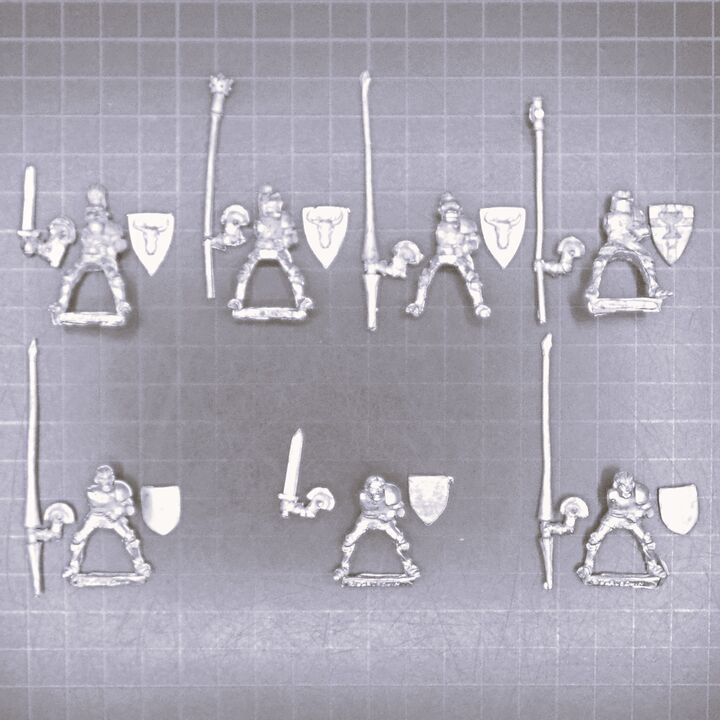 Black Tree Design, Fantasy: Men of Averaign Mounted Knights & Esquires - No Horses