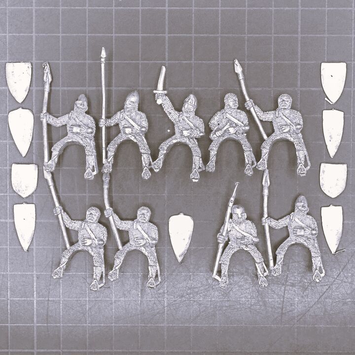 Black Tree Design, Medieval: Mounted Feudal Knights - No Horses