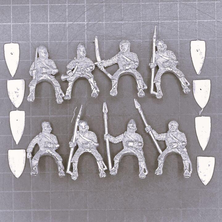 Black Tree Design, Medieval: Mounted Feudal Knights - No Horses