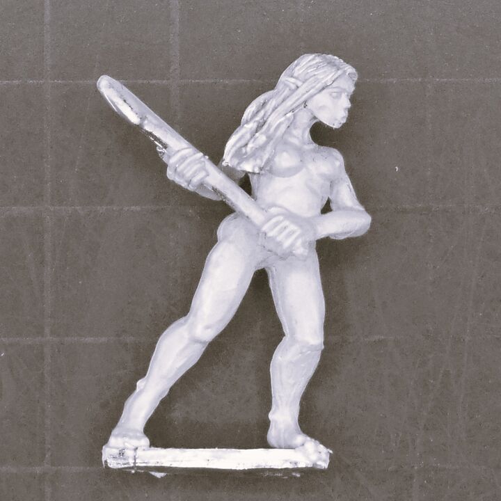 Warmonger Miniatures, Fantasy Elves: Nymph Warrior - Coltfoot