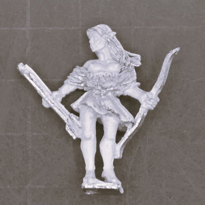 Warmonger Miniatures, Fantasy Elves: Nymph Warrior - Fairyflax Warmonger Miniatures, Fantasy Elves: Nymph Warrior - Fairyflax