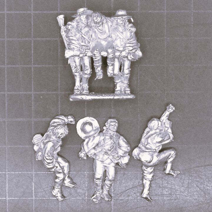 Perry Miniatures, AWI - US Southern Militia or Continental Casualties Perry Miniatures, AWI - US Southern Militia or Continental Casualties