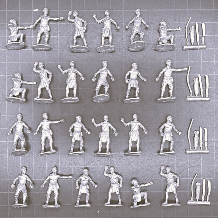 Cranntara Miniatures, C18th Colonial Sugar Island Campaign - Maroons Cranntara Miniatures, C18th Colonial Sugar Island Campaign - Maroons