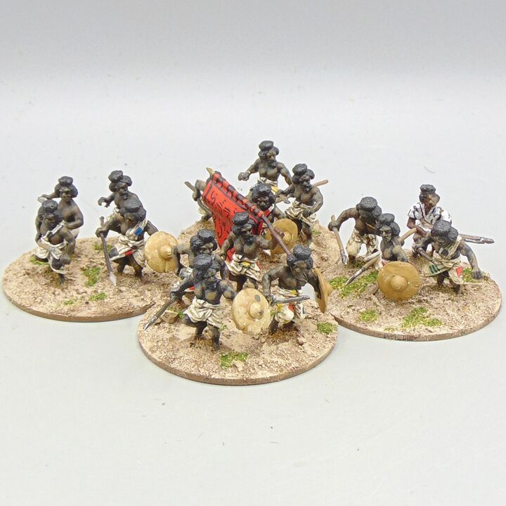 Grade D - Essex Miniatures - Mahdist War - Hadenowah Warriors