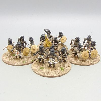Grade D - Essex Miniatures - Mahdist War - Hadenowah Warriors Grade D - Essex Miniatures - Mahdist War - Hadenowah Warriors