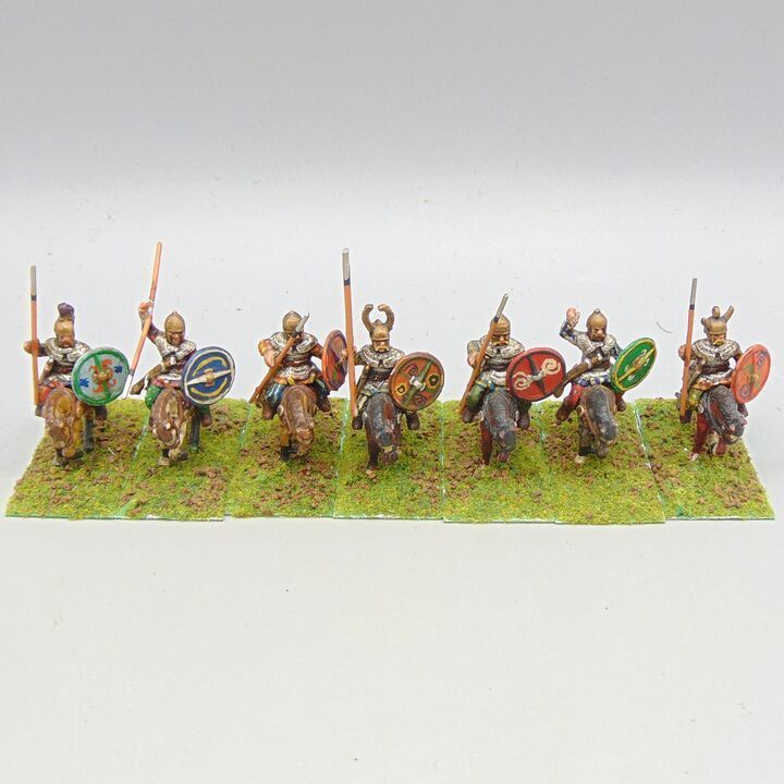Grade D - Unidentified Manufacturer - Ancient Celtic - Mounted Armoured Warriors