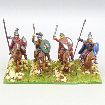 Grade D - Unidentified Manufacturer - Ancient Celtic - Mounted Armoured Warriors