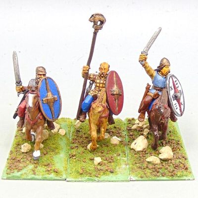 Grade D - Wargames Foundry - Ancient Celtic - Mounted Armoured Warriors