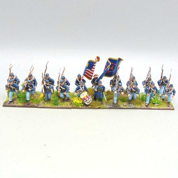 Grade C - Perry Miniatures - ACW - Union Infantry Unit