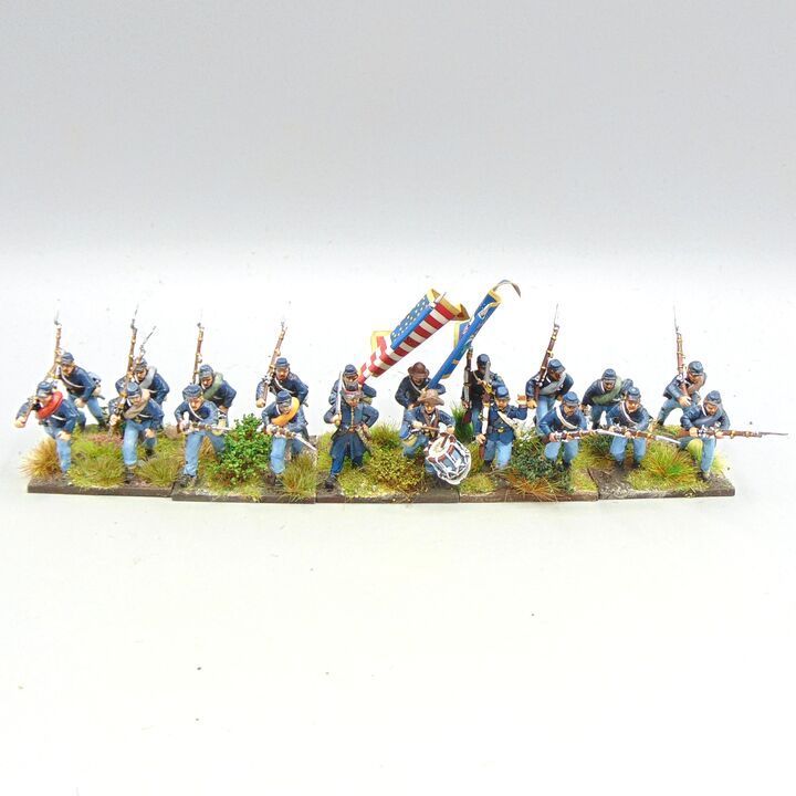 Grade C - Perry Miniatures - ACW - Union Infantry Unit