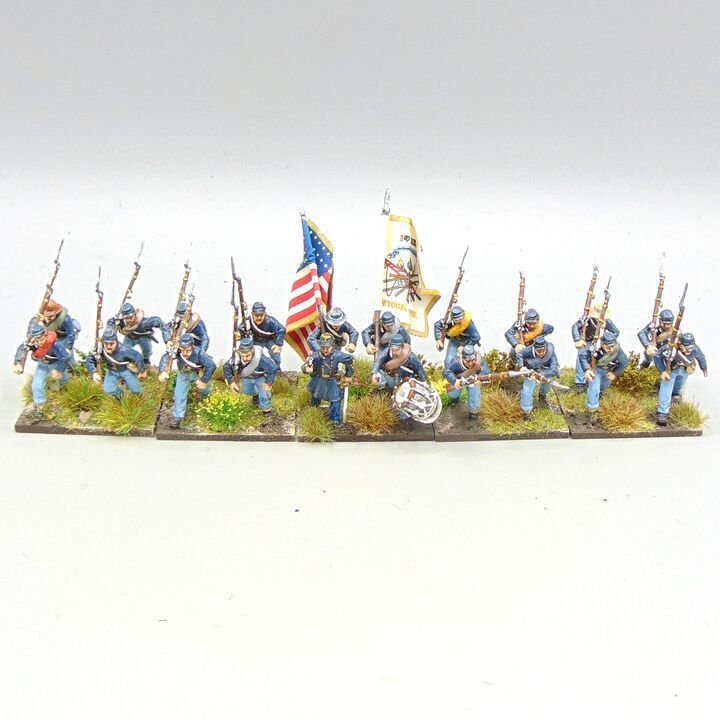 Grade C - Perry Miniatures/Wargames Foundry - ACW - Union Infantry Unit Grade C - Perry Miniatures/Wargames Foundry - ACW - Union Infantry Unit