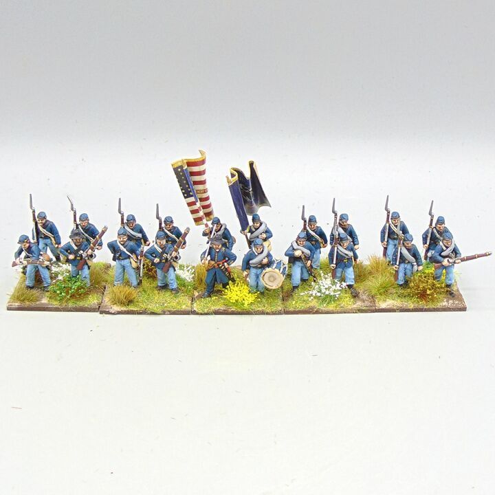 Grade C - Perry Miniatures - ACW - Union Infantry Unit
