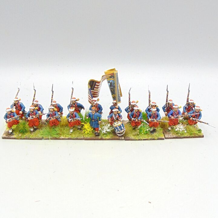 Grade C - Perry Miniatures - ACW - Union Zouave Infantry Unit