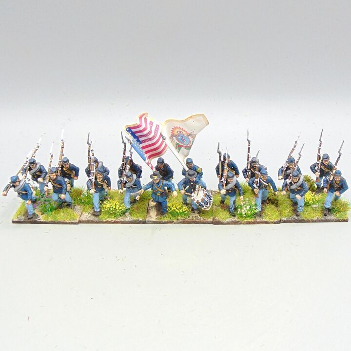 Grade C - Perry Miniatures - ACW - Union Infantry Unit