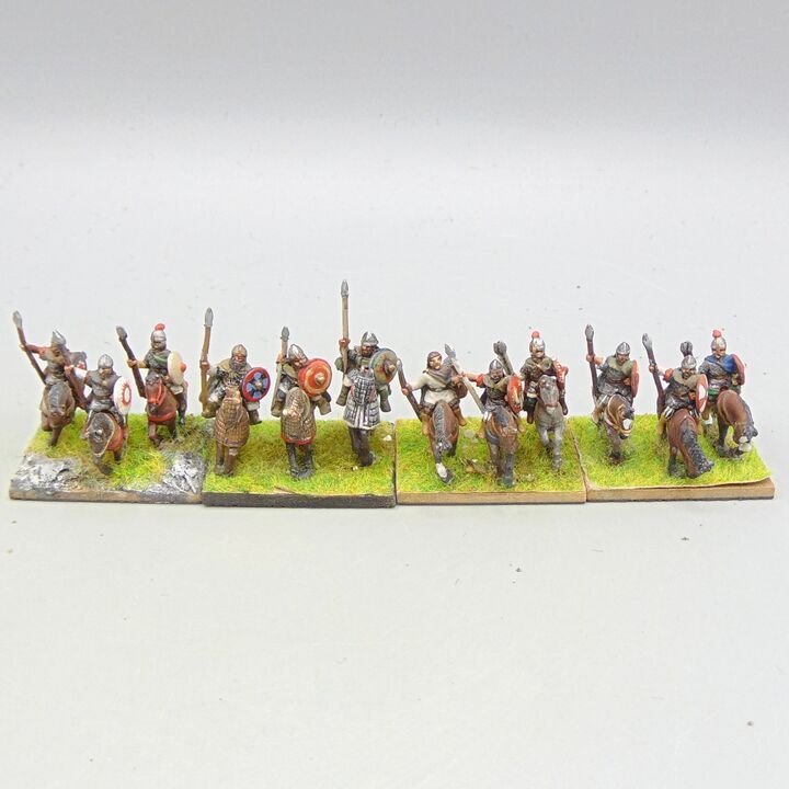 Grade D, Essex Miniatures - Early Saxon/Goths - Cavalry Grade D, Essex Miniatures - Early Saxon/Goths - Cavalry