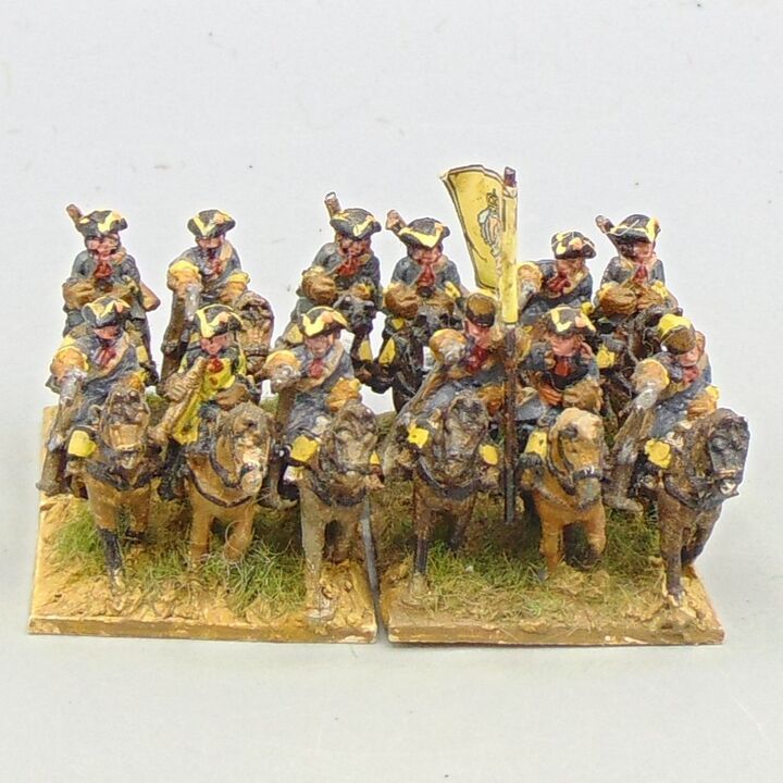 Grade E, Dixon Miniatures - WSS - Danish Dragoons Unit