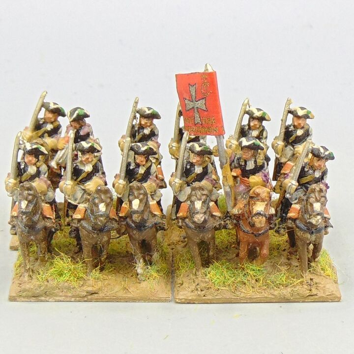Grade E, Dixon Miniatures - WSS - Danish Cuirassiers Unit