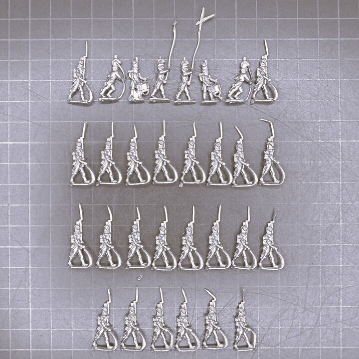 Minifigs, Napoleonic - Danish Grenadiers Unit