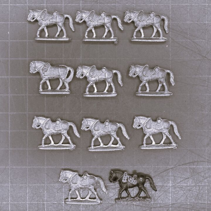 Minifigs, Napoleonic - Various French Horses